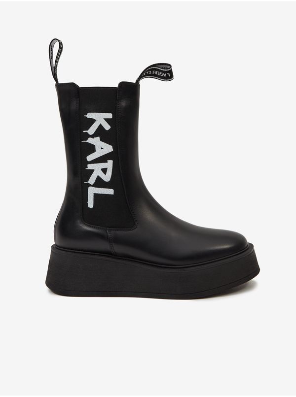Karl Lagerfeld Ženski zimski škornji  Karl Lagerfeld