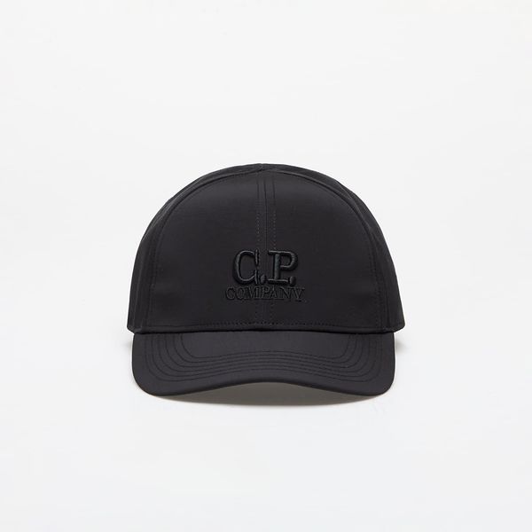 C.P. Company C.P. Company Chrome-R Logo Cap Black