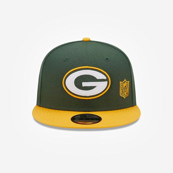 New Era New Era Green Bay Packers Team Arch 9FIFTY Snapback Cap Green/ Yellow