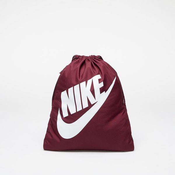Nike Nike Heritage Drawstring Bag Night Maroon/ White