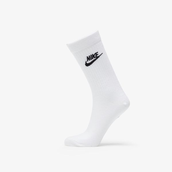 Nike Nike Sportswear Everyday Essential Crew Socks 3-Pack White/ Black