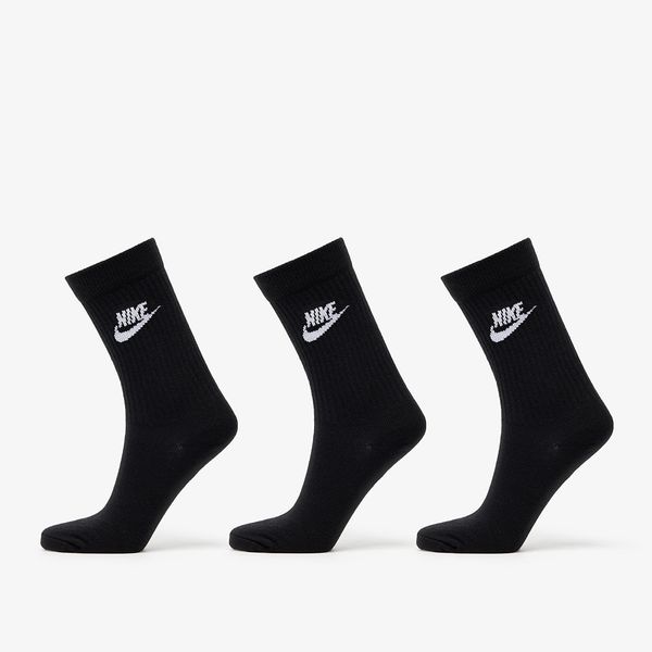 Nike Nike Sportwears Everyday Essential Crew 3-Pack Black/ White
