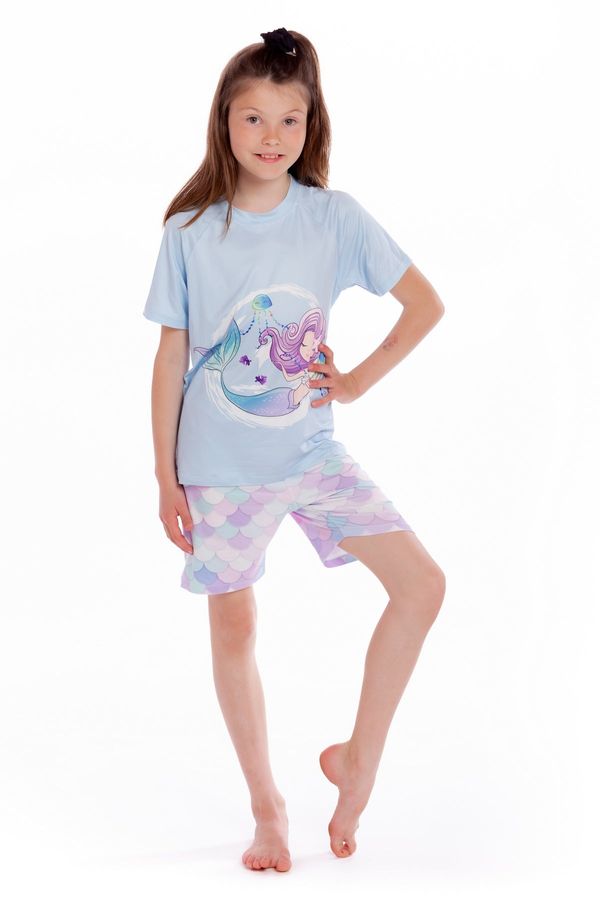 LELOSI LELOSI Otroška pižama Mermaid 110 - 116