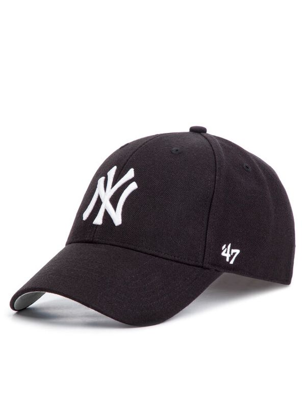 47 Brand 47 Brand Kapa s šiltom New York Yankees Home MVP B-MVP17WBV-BK Črna