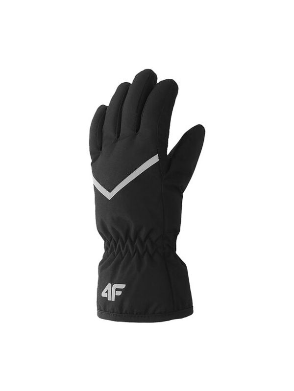 4F 4F Smučarske rokavice 4FJAW23AFGLM094 Črna