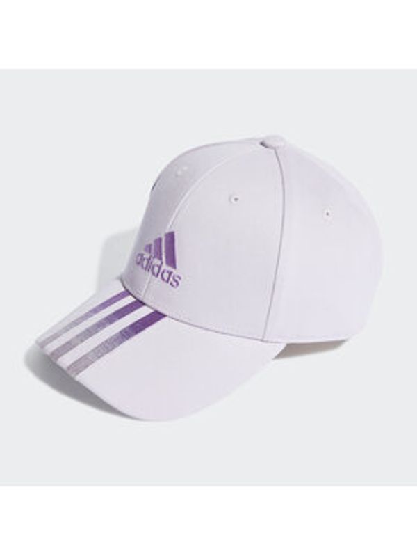 adidas adidas Kapa s šiltom 3-Stripes Fading Baseball Cap IC9705 Vijolična