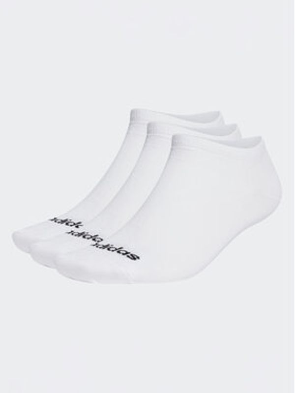 adidas adidas Unisex stopalke Thin Linear Low-Cut Socks 3 Pairs HT3447 Bela