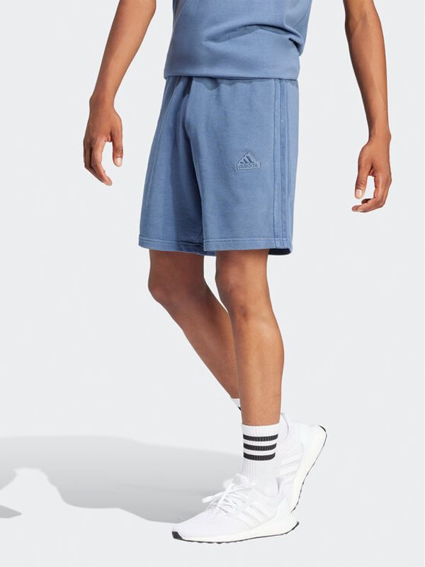 adidas adidas Športne kratke hlače ALL SZN 3-Stripes IR5259 Modra Regular Fit