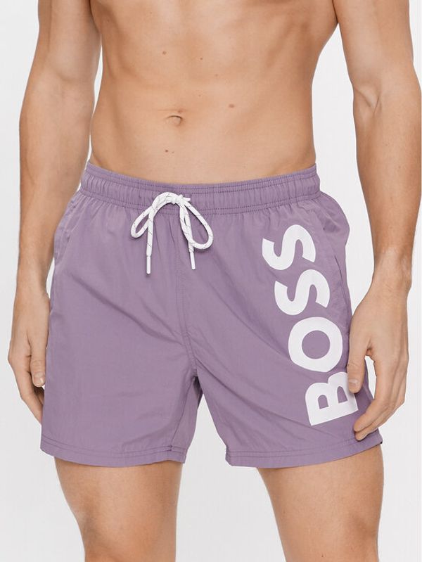 Boss Boss Kopalne hlače Octopus 50469594 Vijolična Regular Fit
