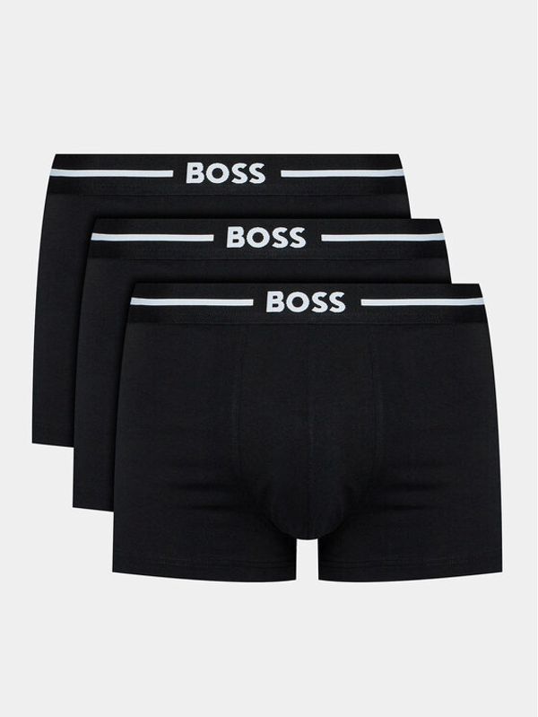 Boss Boss Set 3 parov boksaric Trunk 3P Bold 50510687 Črna