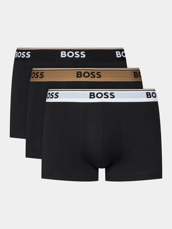 Boss Boss Set 3 parov boksaric Trunk 3P Power 50508985 Črna
