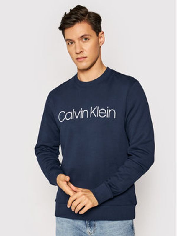 Calvin Klein Calvin Klein Jopa Logo Sweatshirt K10K104059 Mornarsko modra Regular Fit