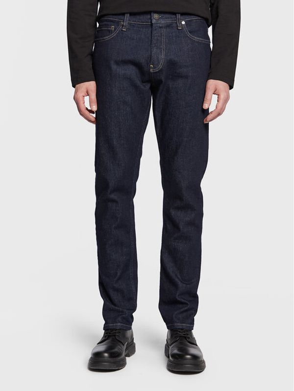 Calvin Klein Calvin Klein Jeans hlače Rinse K10K111241 Mornarsko modra Slim Fit