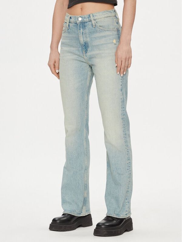 Calvin Klein Jeans Calvin Klein Jeans Jeans hlače Authentic J20J222449 Modra Bootcut Fit
