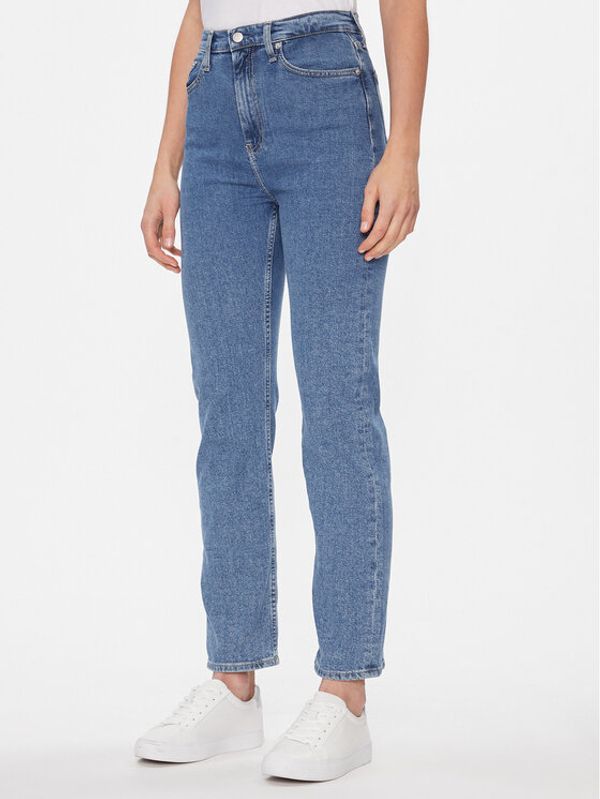 Calvin Klein Jeans Calvin Klein Jeans Jeans hlače Ckj Dnm Kyro Quartzblue J20J222777 Siva Straight Fit