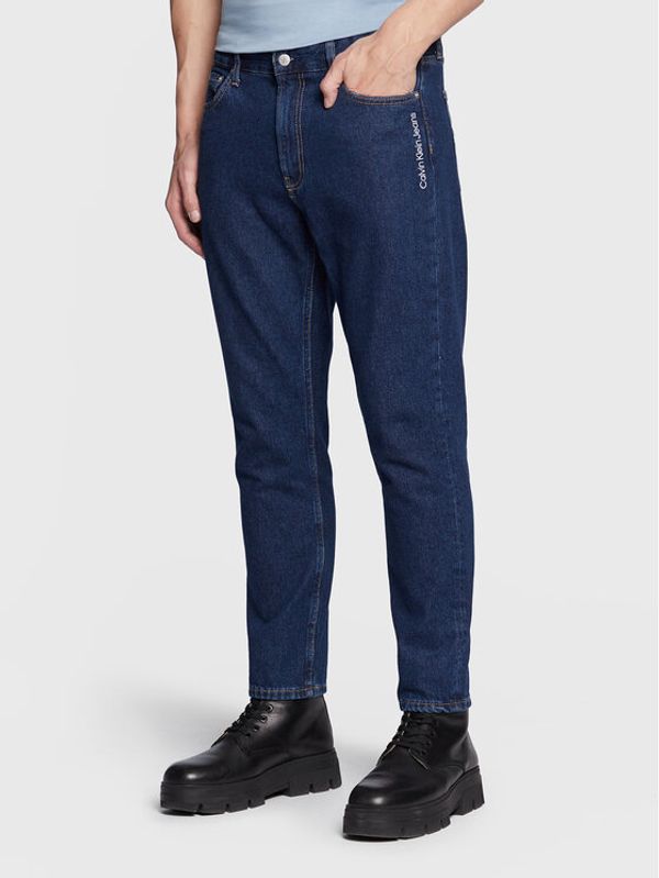 Calvin Klein Jeans Calvin Klein Jeans Jeans hlače J30J322424 Modra Regular Fit