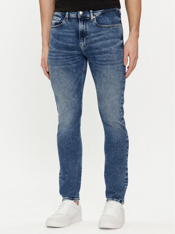 Calvin Klein Jeans Calvin Klein Jeans Jeans hlače J30J324810 Modra Skinny Fit