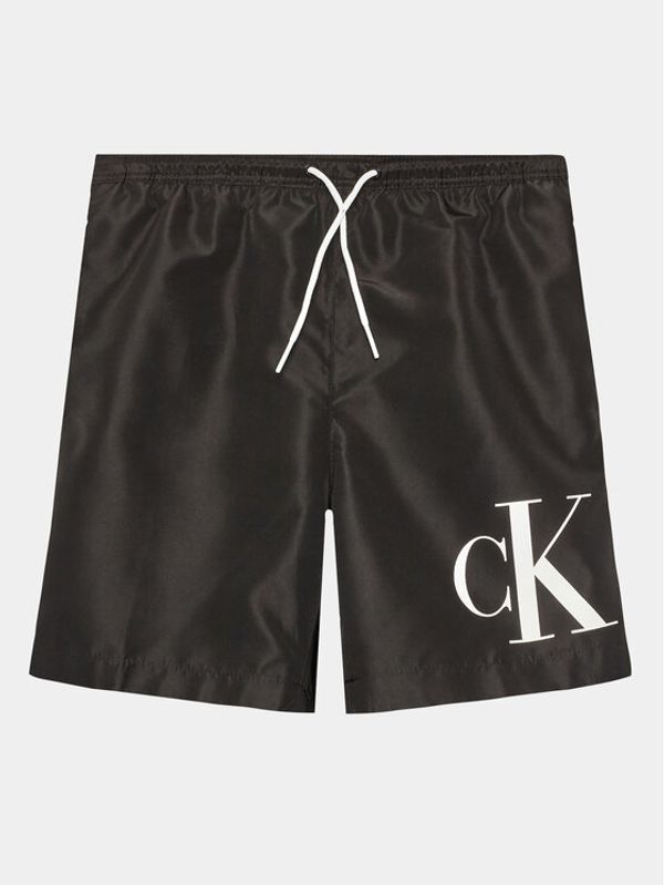 Calvin Klein Swimwear Calvin Klein Swimwear Kopalne hlače KV0KV00023 Črna Regular Fit