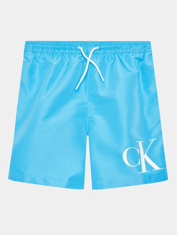 Calvin Klein Swimwear Calvin Klein Swimwear Kopalne hlače KV0KV00023 Modra Regular Fit