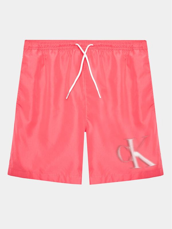 Calvin Klein Swimwear Calvin Klein Swimwear Kopalne hlače KV0KV00028 Roza Regular Fit