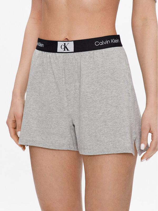 Calvin Klein Underwear Calvin Klein Underwear Kratke hlače pižama 000QS6947E Siva Regular Fit