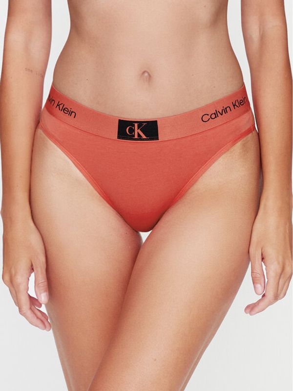 Calvin Klein Underwear Calvin Klein Underwear Klasične spodnje hlačke 000QF7222E Oranžna
