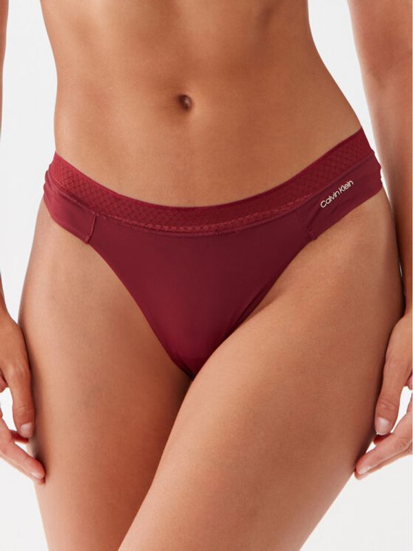 Calvin Klein Underwear Calvin Klein Underwear Tangice 000QF6307E Bordo rdeča