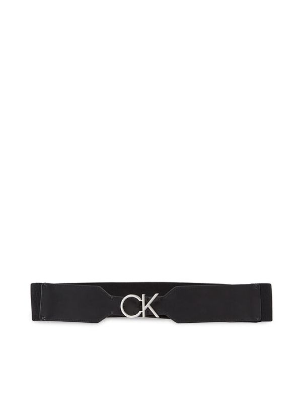 Calvin Klein Calvin Klein Ženski pas Re-Lock Waist Belt 50Mm K60K611104 Črna