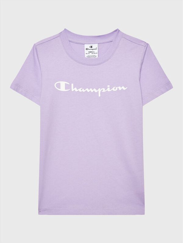 Champion Champion Majica 404541 Vijolična Regular Fit