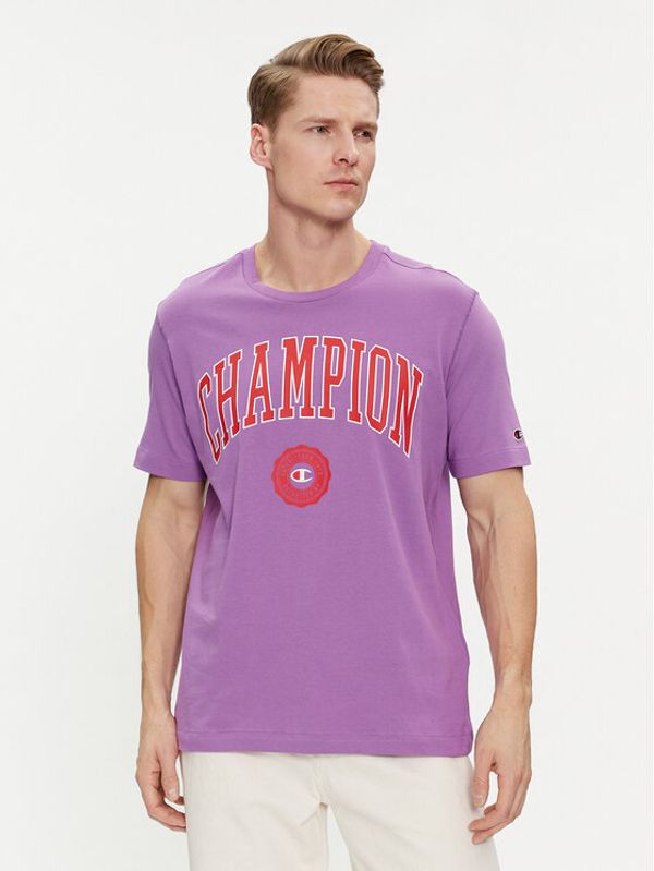Champion Champion Majica 219852 Vijolična Comfort Fit