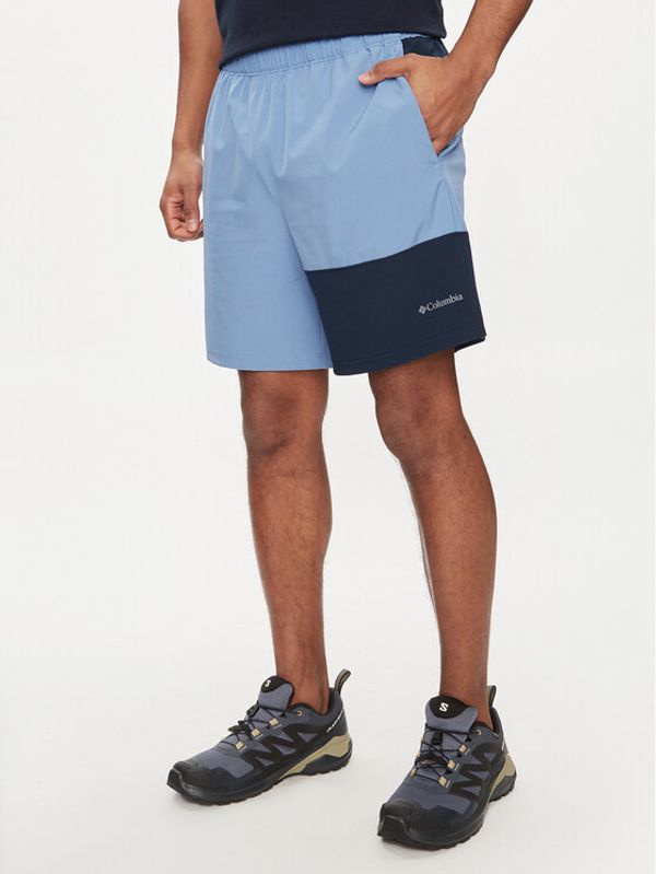 Columbia Columbia Športne kratke hlače Columbia Hike™ Color Block Short 2072004 Modra Active Fit