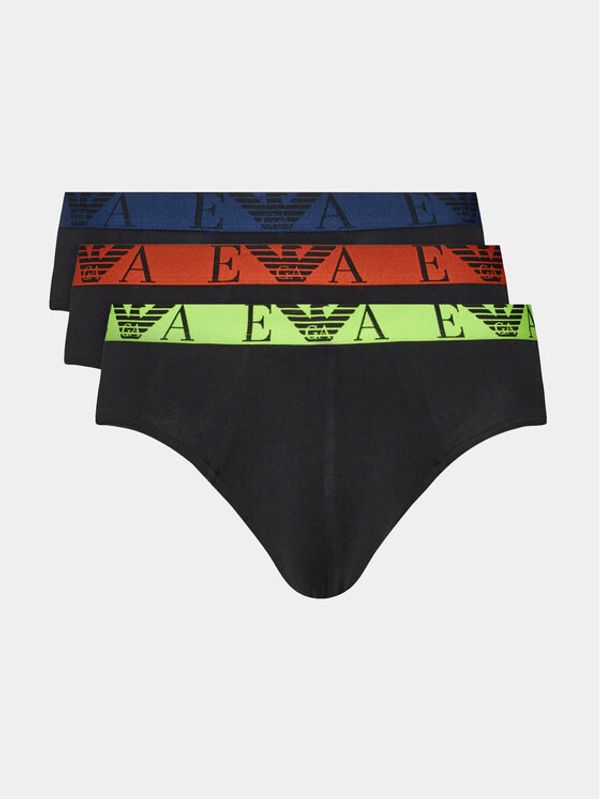 Emporio Armani Underwear Emporio Armani Underwear Set 3 sponjic 111734 3F715 73320 Črna