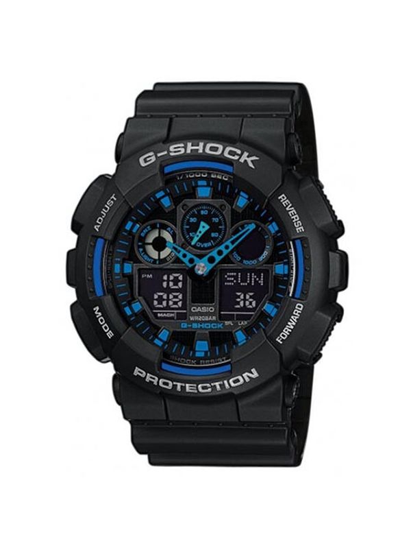 G-Shock G-Shock Ročna ura GA-100-1A2ER Črna