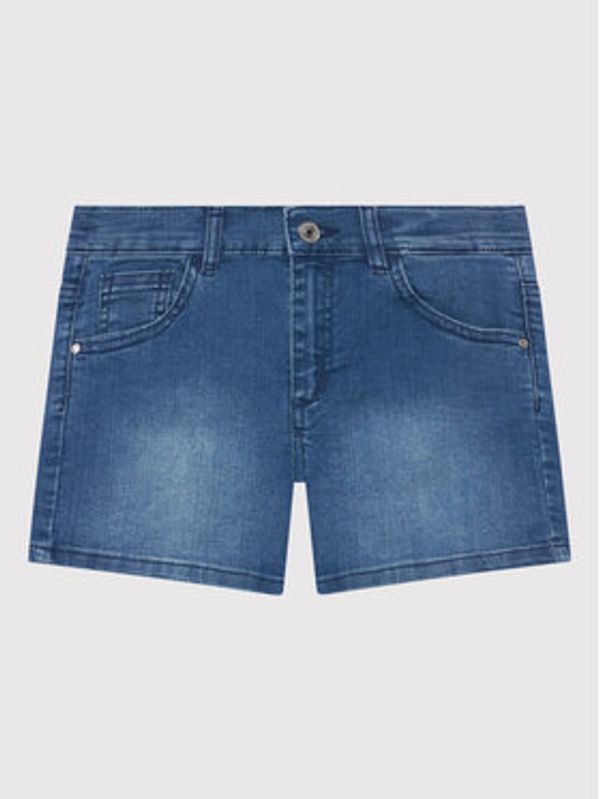 Guess Guess Jeans kratke hlače J0BD09 D4H20 Modra Regular Fit