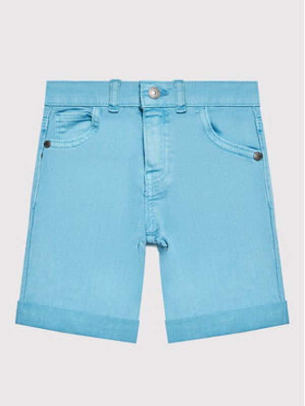 Guess Guess Jeans kratke hlače N1RD03 WE620 Modra Regular Fit
