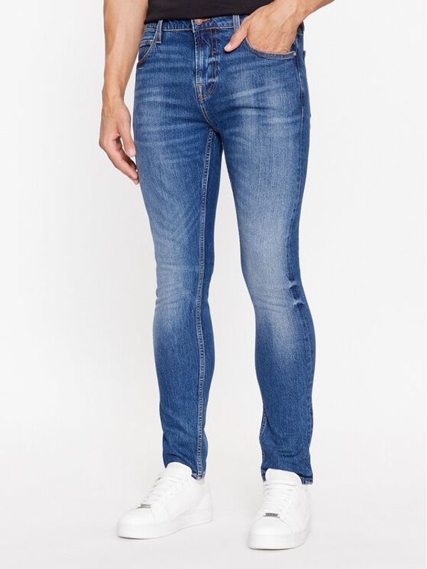 Guess Guess Jeans hlače M3BA27 D4Z83 Modra Slim Fit