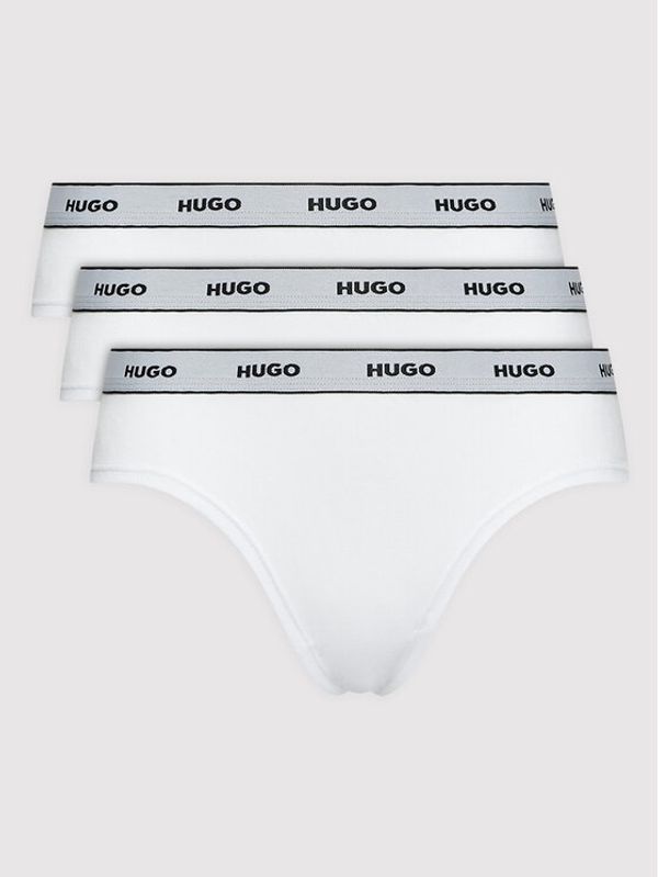 Hugo Hugo Set 3 parov spodnjih hlačk 50469657 Bela