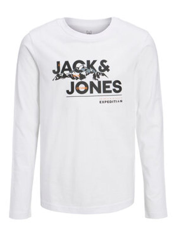 Jack&Jones Junior Jack&Jones Junior Bluza Hunter 12221208 Bela Regular Fit