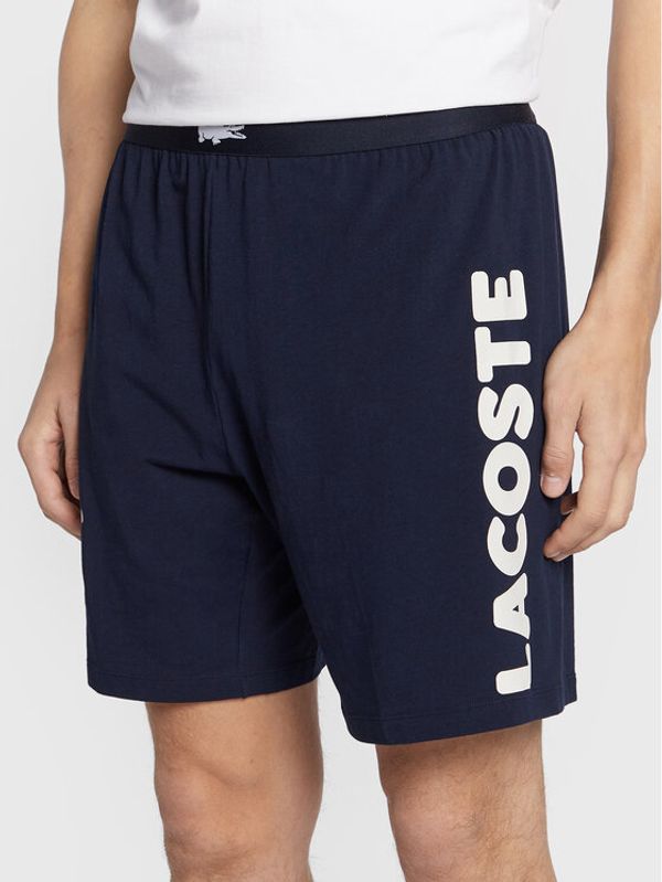 Lacoste Lacoste Kratke hlače pižama GH5461 Mornarsko modra Regular Fit