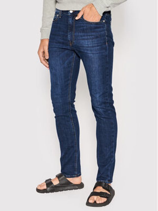 Les Deux Les Deux Jeans hlače Reed LDM550001 Mornarsko modra Slim Fit