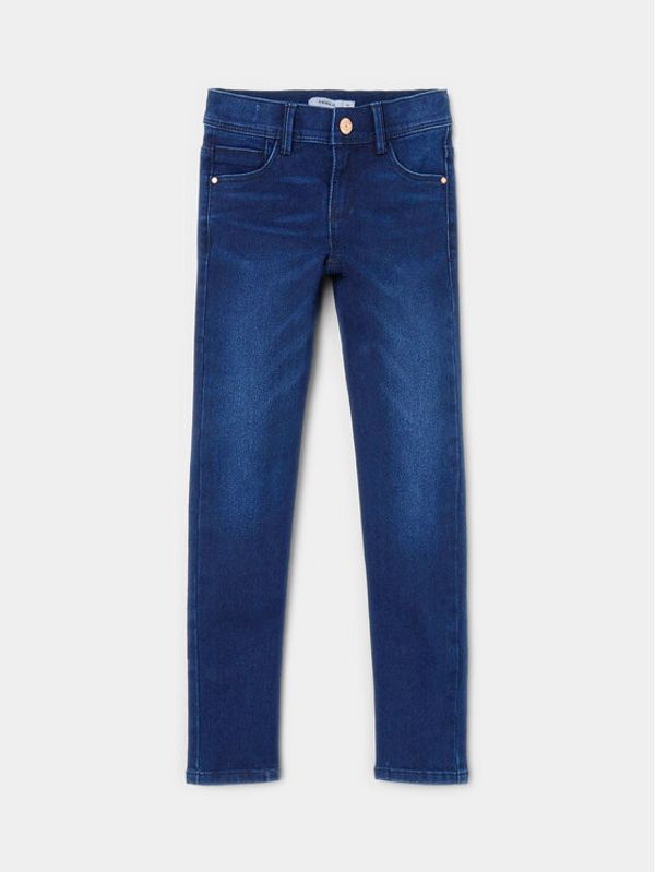 NAME IT NAME IT Jeans hlače Polly 13210232 Mornarsko modra Skinny Fit