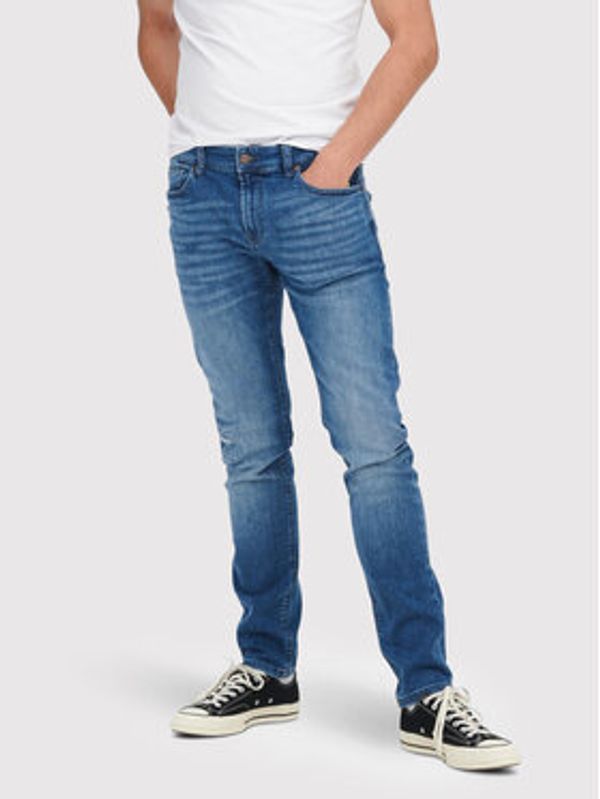 Only & Sons Only & Sons Jeans hlače Loom 22021402 Modra Slim Fit