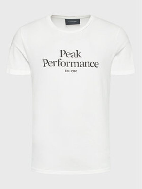 Peak Performance Peak Performance Majica Original G77692360 Bela Slim Fit