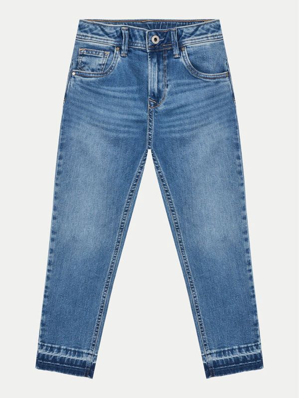 Pepe Jeans Pepe Jeans Jeans hlače Tapered Jeans Hw Jr PG201678 Modra Regular Fit
