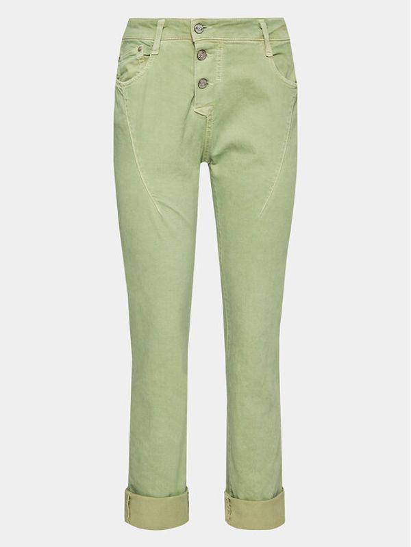 Please Please Jeans hlače P0VVHO2I5N Zelena Slim Fit