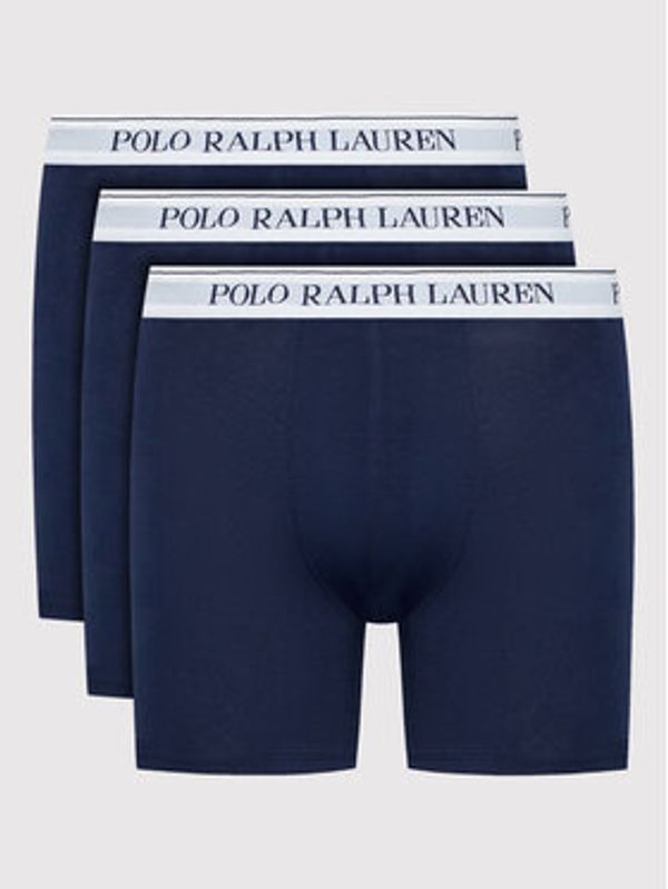 Polo Ralph Lauren Polo Ralph Lauren Set 3 parov boksaric 714830300035 Mornarsko modra