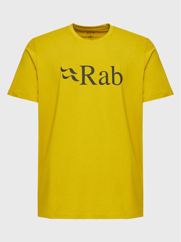 Rab Rab Majica Stance Logo QCB-08-SU Oranžna Regular Fit