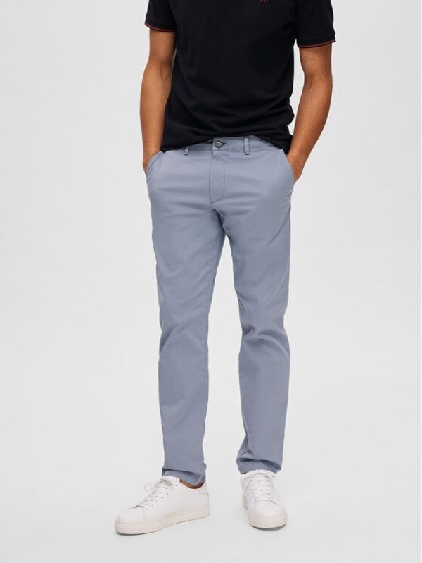 Selected Homme Selected Homme Chino hlače New 16087663 Siva Slim Fit