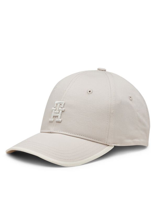 Tommy Hilfiger Tommy Hilfiger Kapa s šiltom Th Contemporary Cap AW0AW15786 Siva