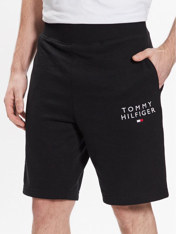 Tommy Hilfiger Tommy Hilfiger Športne kratke hlače UM0UM02881 Črna Regular Fit